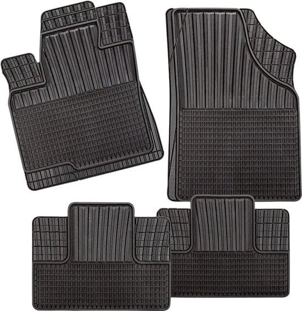 Tapis de sol automobile à bords relevés pour coffre et sol intérieur