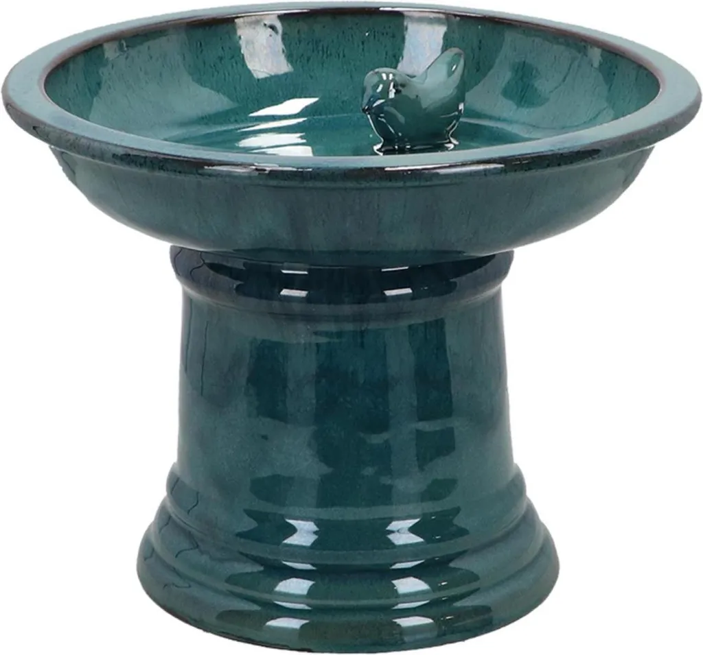 Abreuvoir pour oiseaux de jardin sur pied : aidez la faune avec style