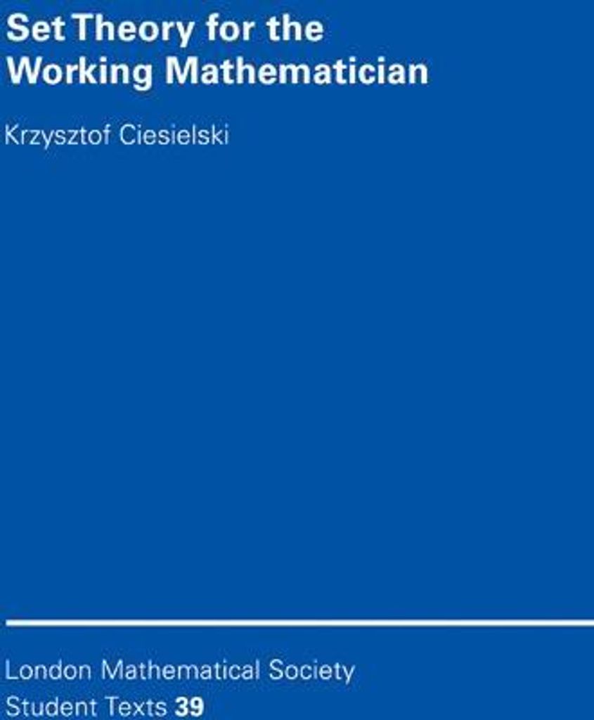 Set Theory for the Working Mathematician