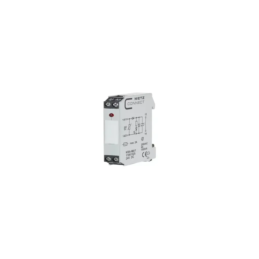Metz Connect Module de Couplage KRA-M4/1 24V DC 11061325 pour Rail DIN