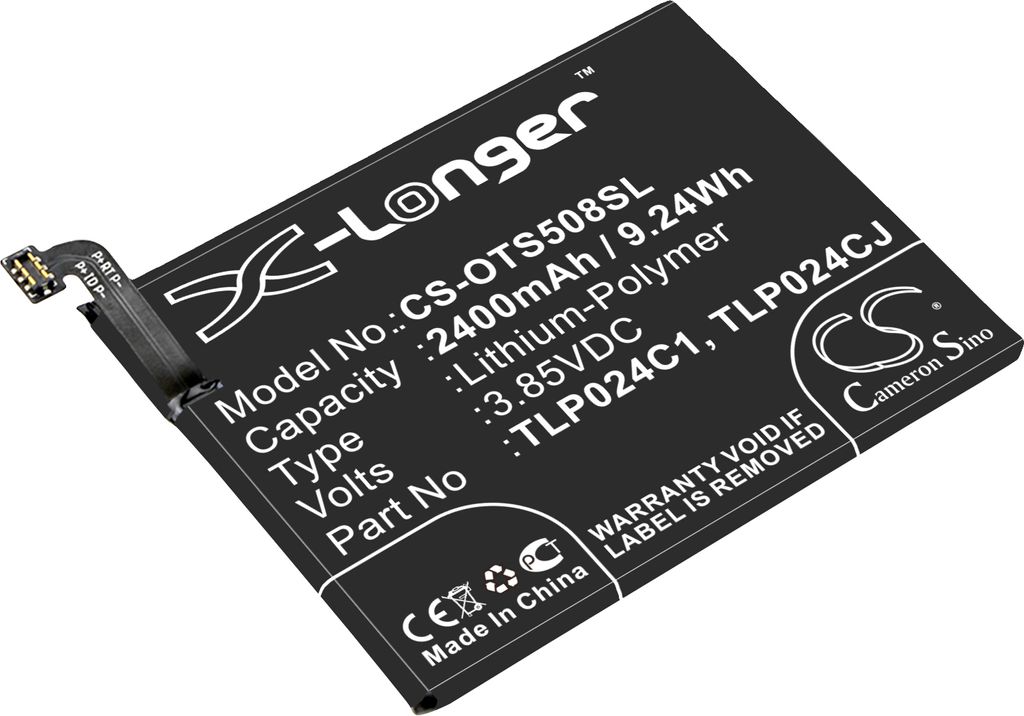 TECHTEK Akku Kompatibel mit [Alcatel] 1X Evolve, 1X Evolve Produktbild 