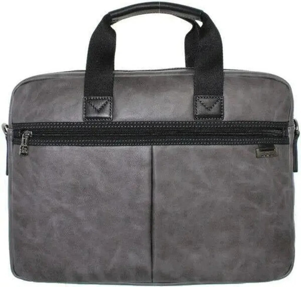 Porte Document David William Bolton D61137 Gris - Business Bag 15" Professionale