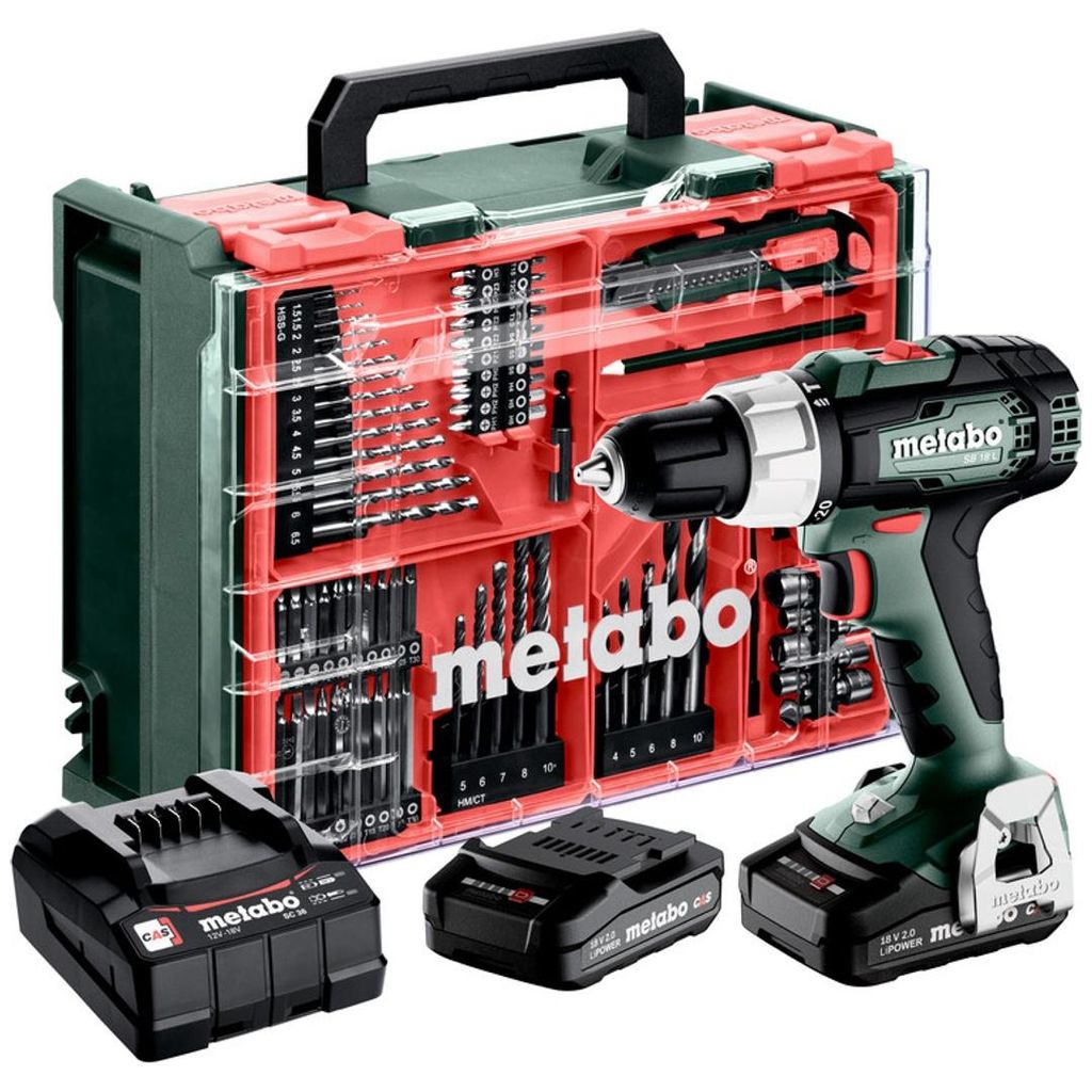 Metabo SB 18 L Set, Taladro con empuñadura tipo pistola, , Imagen del producto 