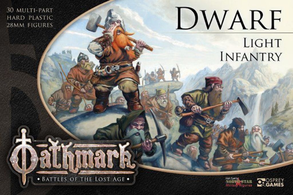 Oathmark - Dwarf Light Infantry Englische Ausgabe