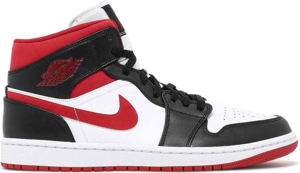 Air Jordan 1 Mid Gym Red Black White - EU: 49.5