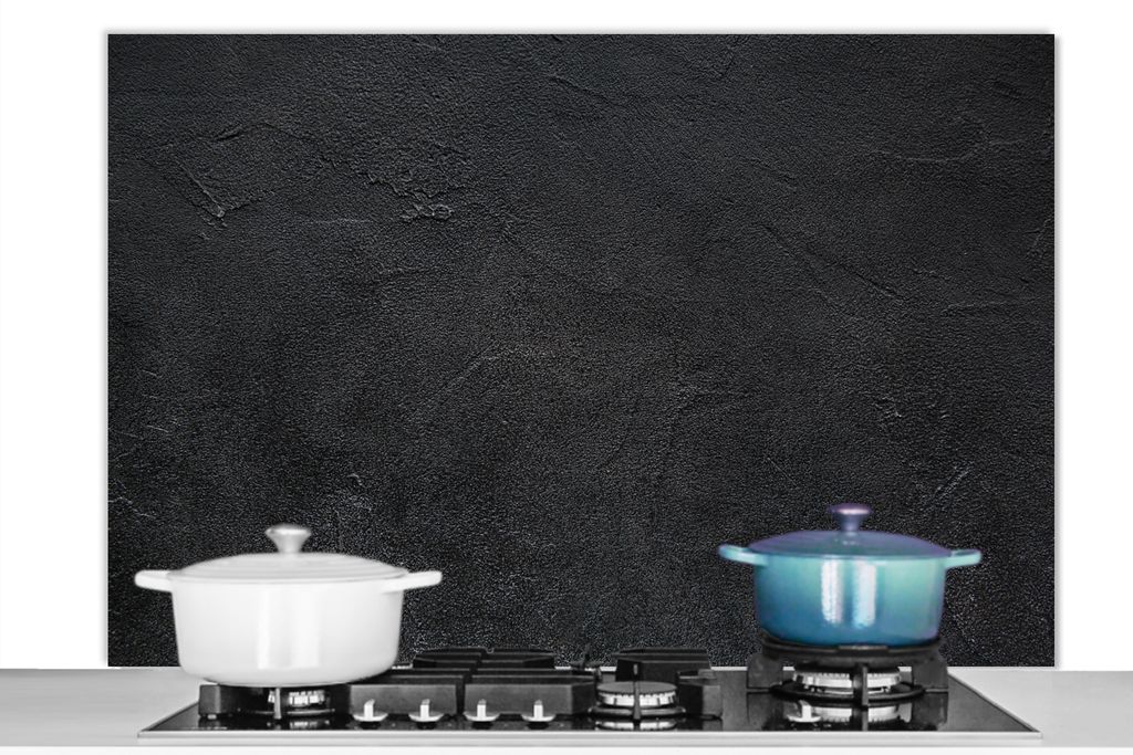 KitchenYeah Spritzschutz Küche - Küchenrückwand - Wandschutz für Herd und Spüle - Industriell - Beton - Grau - Vintage - Rustikal 120x80 - A...