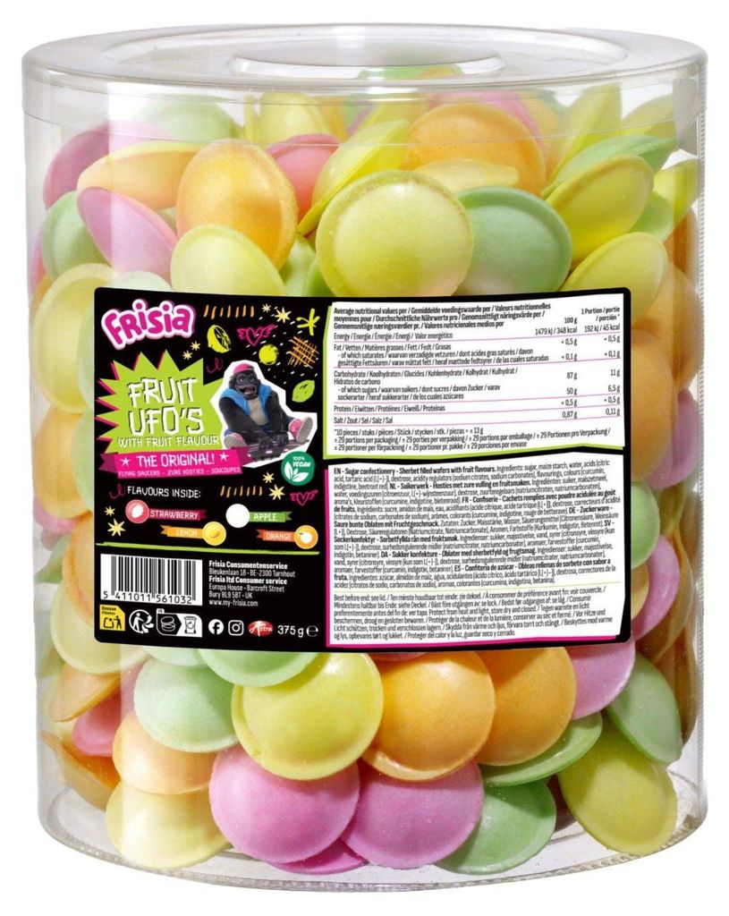 Frisia Ufo's 375g – Croccanti snack UFO, perfetti per feste Immagine del prodotto 