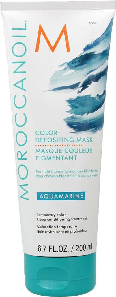 Mascarilla Capilar Moroccanoil Ablagernde Aqua marine 200 Produktbild 