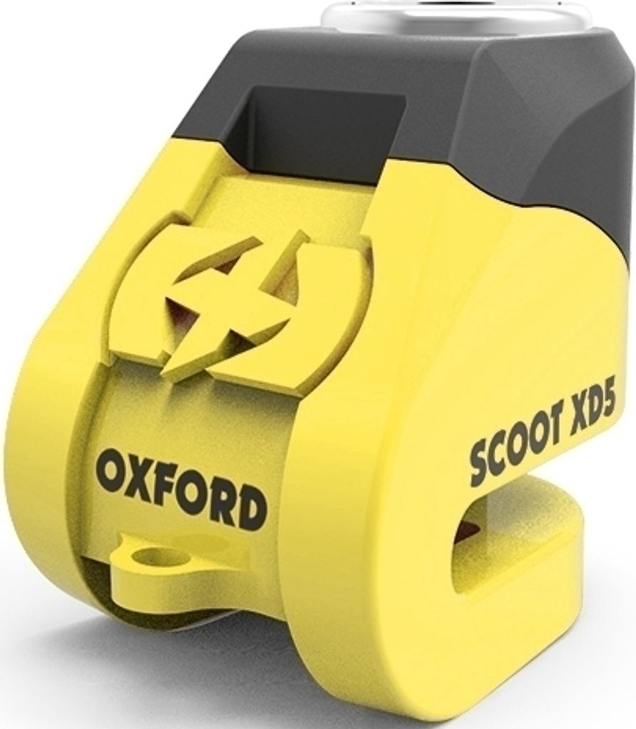 Oxford Scoot XD5 Bremsscheibenschloss Farben: Gelb