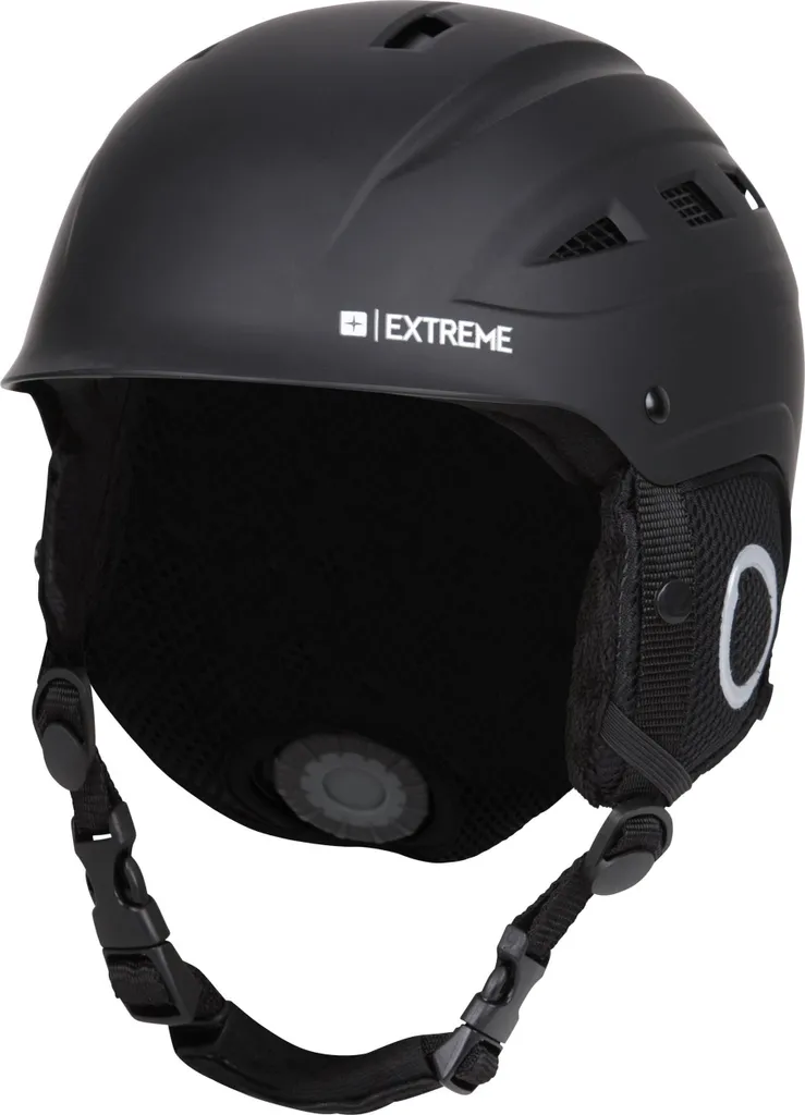 Casque de ski ventilé Pinnacle MW1870 Noir Velours Taille XS Pro