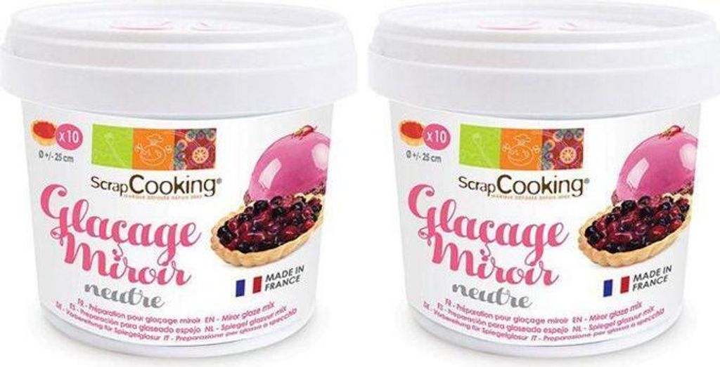 Zubereitung für Spiegelglasur 440 g - Neutral Produktbild 