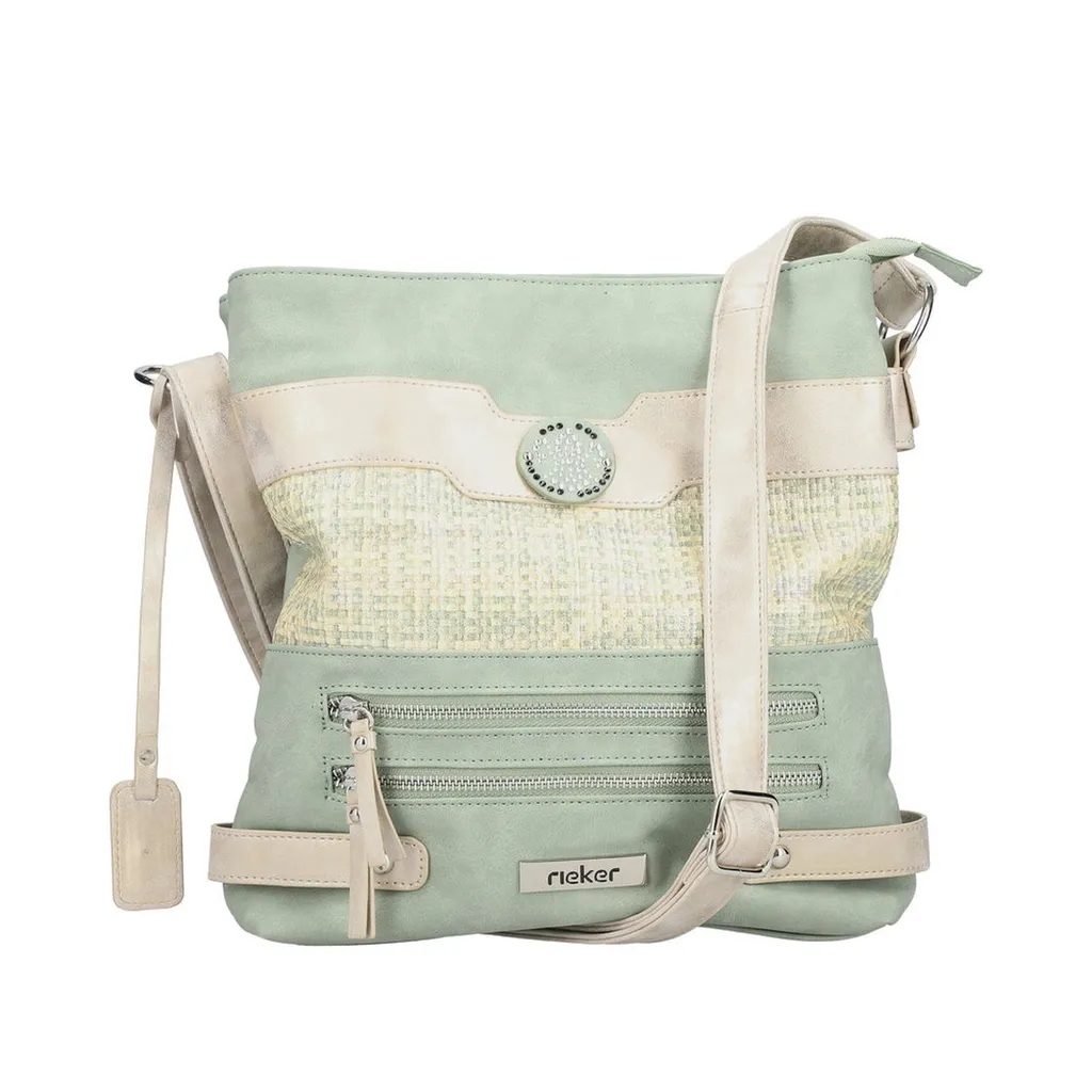 Sac à main vert Rieker pour femme format moyen élégant et moderne - 6