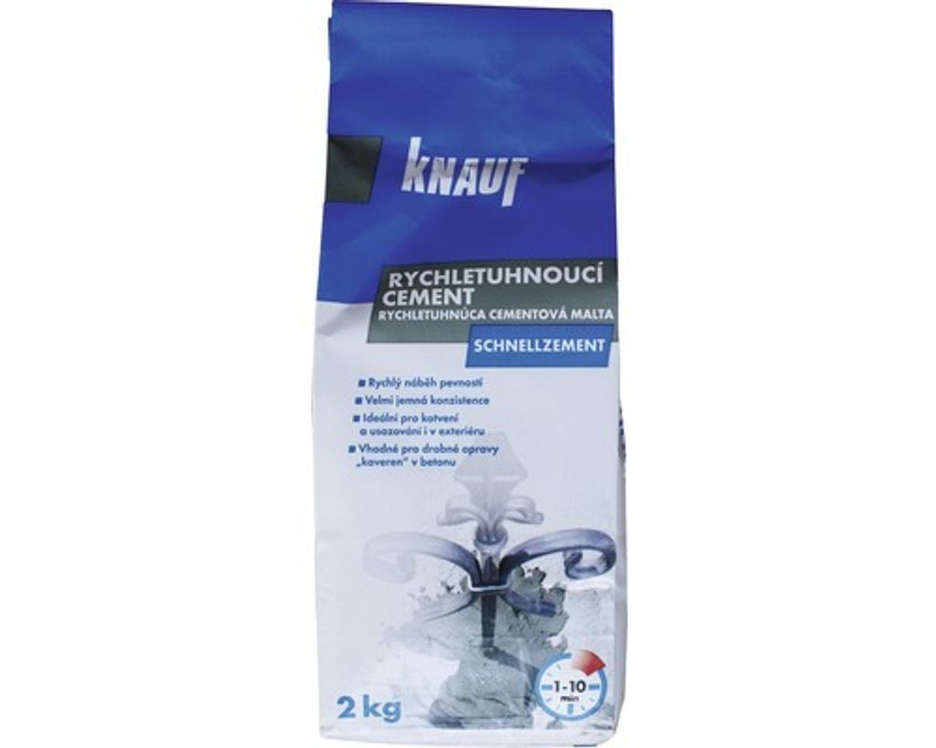 Rychletuhnoucí cement KNAUF Schnellzement 2 kg Obrázek produktu 