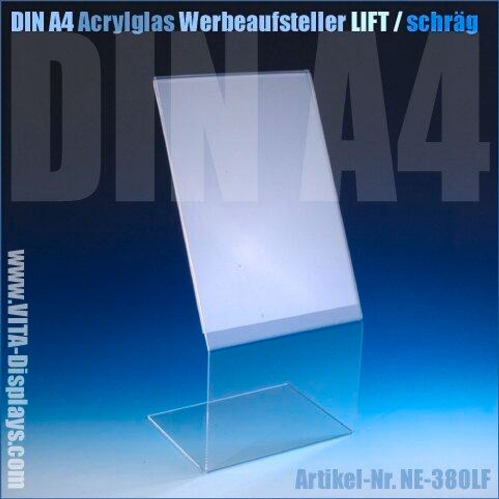 DIN A4 Werbeaufsteller / LIFT (NE)