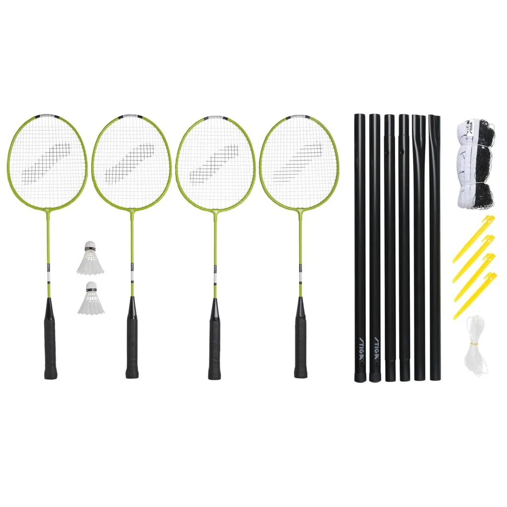 Set badminton STIGA Weekend WS idéal pour jardin, parc et vacances