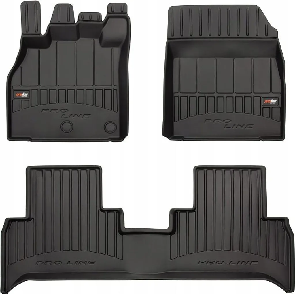 Tappetini 3D Vaschetta Renault Grand Scenic 3 - Gomma per Avventura