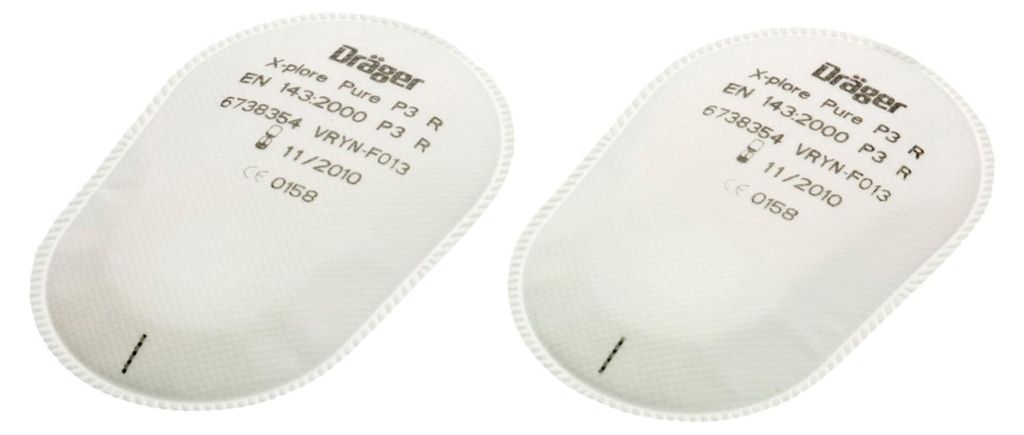 Dräger X-plore Deeltjesfilter Pure P3 R, 6738354 Productafbeelding 