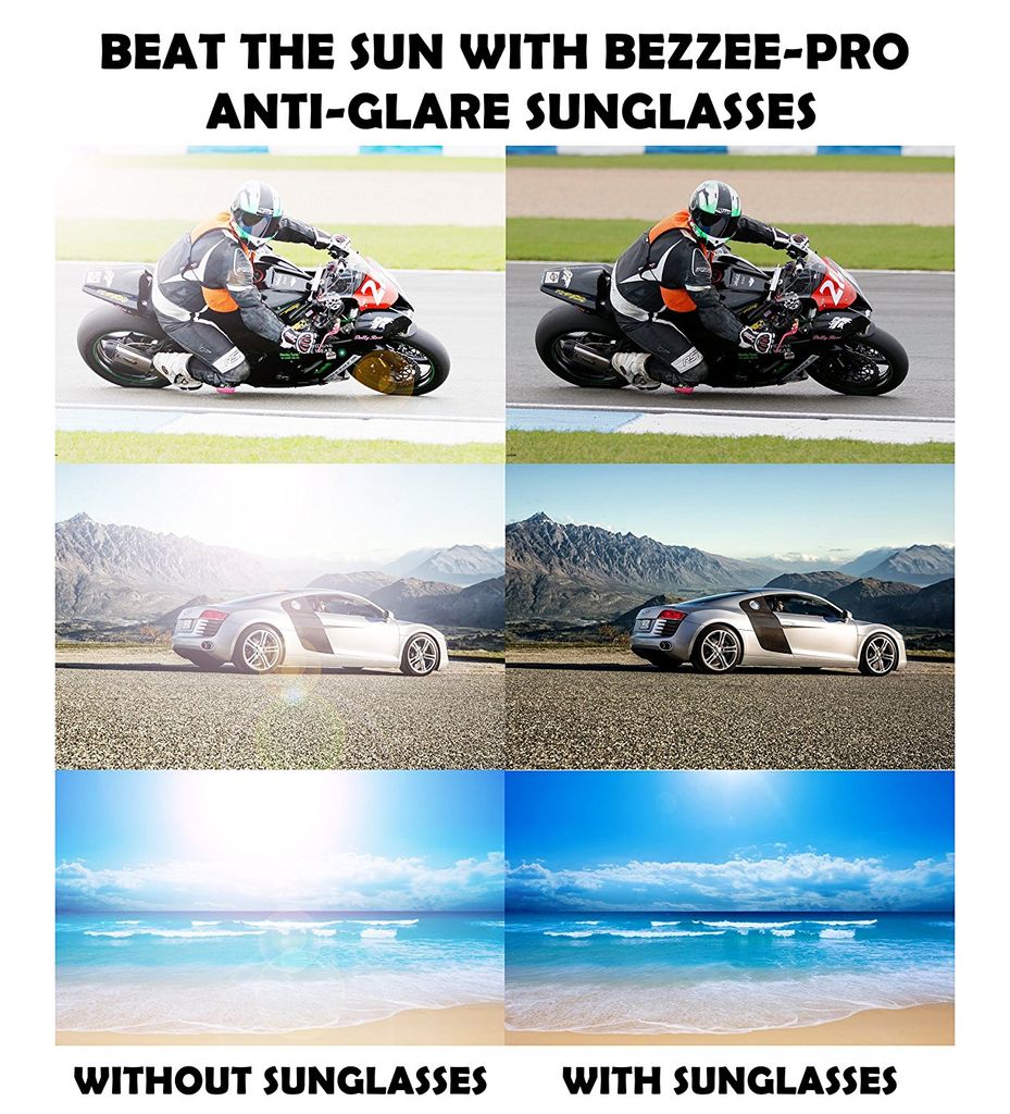 Bezzee Pro Aufsatz für Sonnenbrille Herren polarisiert - Produktbild 14