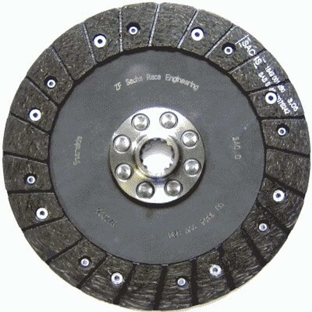 SACHS PERFORMANCE 881864 999520 Kupplungsscheibe 240mm für SAAB 9-5 Kombi (YS3E) 14-Zähne