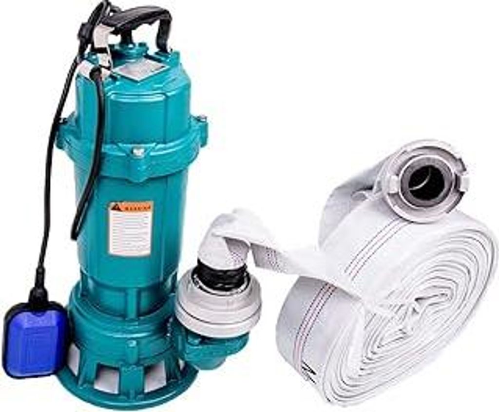 FÄKALIENPUMPE IBO 1500W + 2 KUPPLUNG + 30m SCHLAUCH - Produktbild 