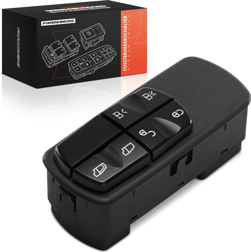 Frankberg 1x Fensterheberschalter Vorne Links für Mercedes-Benz Atego 2 Axor 2
