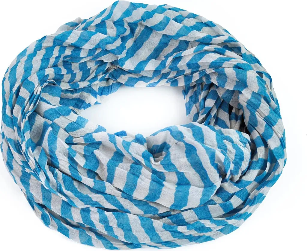 Elegante Sciarpa Blu Guenegeus Art Of Polo: Raffinatezza per Donna