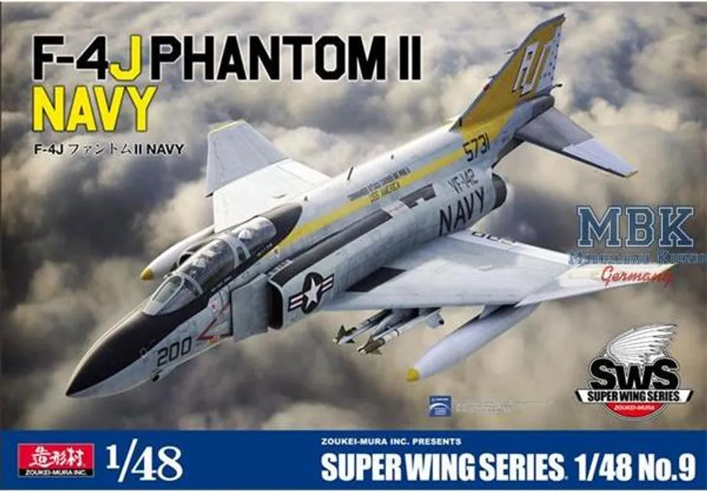 Zoukei-Mura ZM-SWS4809 McDonnell Douglas F-4J Phantom II Navy 1/48