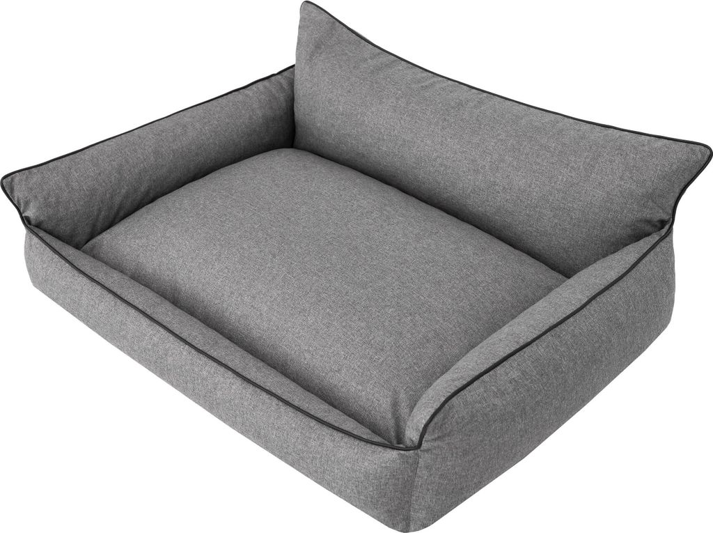 Hundebett "Joker" -80x65cm- robustes & bequemes Hundekissen mit abnehmbarem Bezug 4 Größen | pillowprim