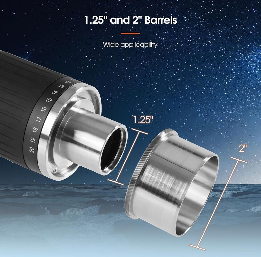 Svbony SV230 1,25" 8mm-20mm okulár teleskopu se zoomem, Obrázek produktu 8