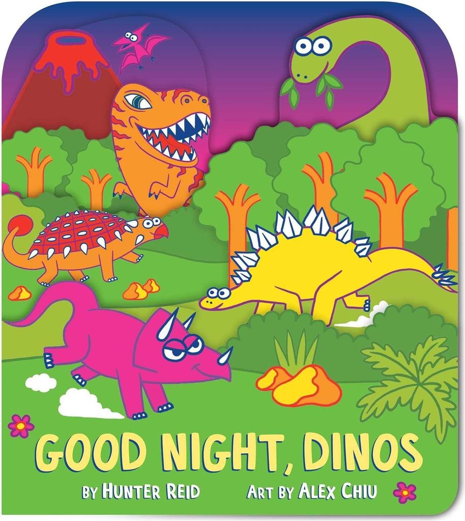 Good Night, Dinos (a Shaped Bedtime Novelty Board Book for Toddlers)