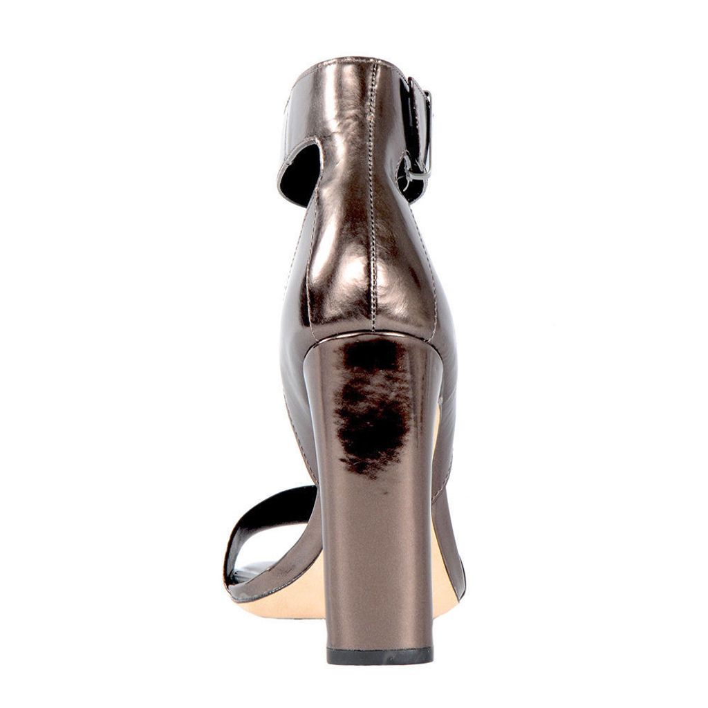 Halston Heritage Sandalen Sandaletten High Heels Pumps Designer Blockabsatz Grösse 39,5