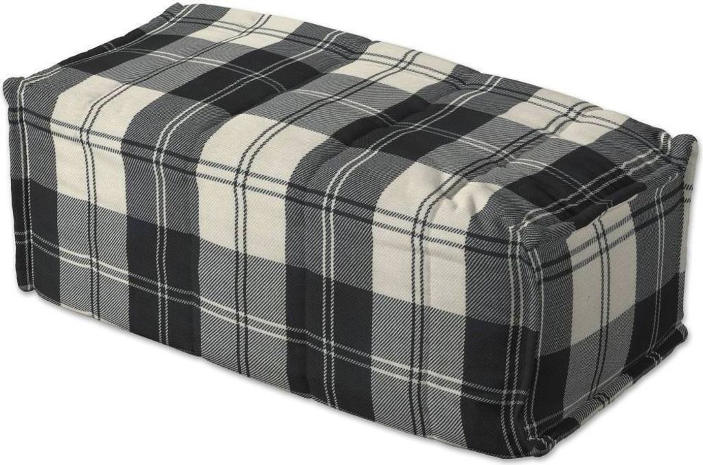Dekoria Bezug für Beddinge Armlehne, schwarz- weiss, Bezug für Ikea Beddinge Armlehne