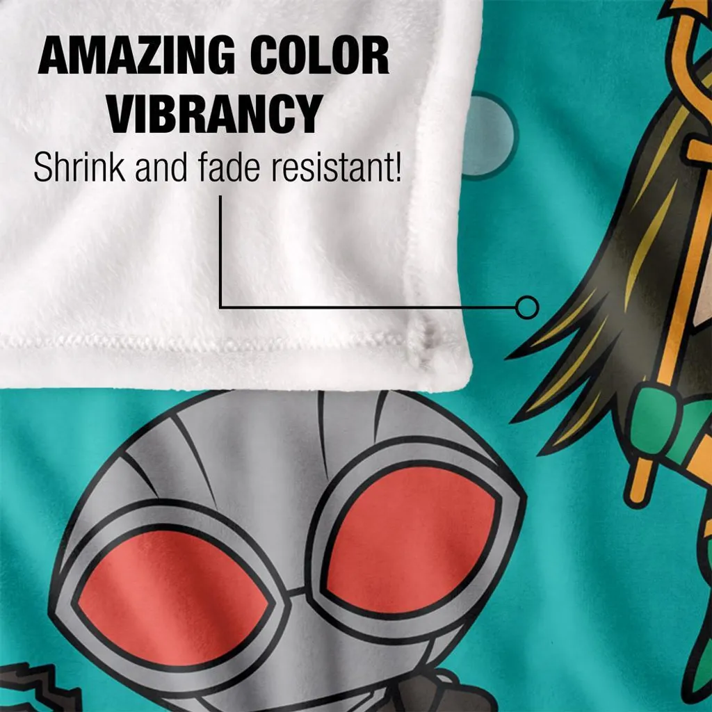 Aquaman Couverture Chibi TV19062 Taille Unique Douce et Colorée
