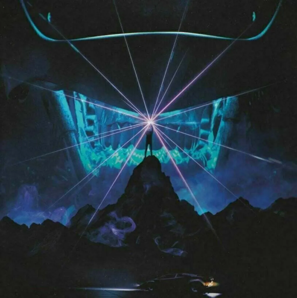 Simulation Theory Muse Vinyle Rose et Bleu Triple LP Edition de Luxe