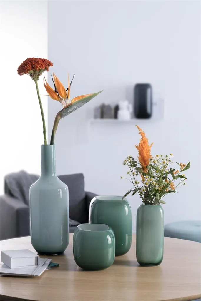 Décoration de Table Vase Leonardo Milano 25cm pour Salon et Réceptions