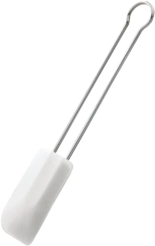 Lèche-plaque robuste en inox blanc 265 mm résistant à la chaleur vive