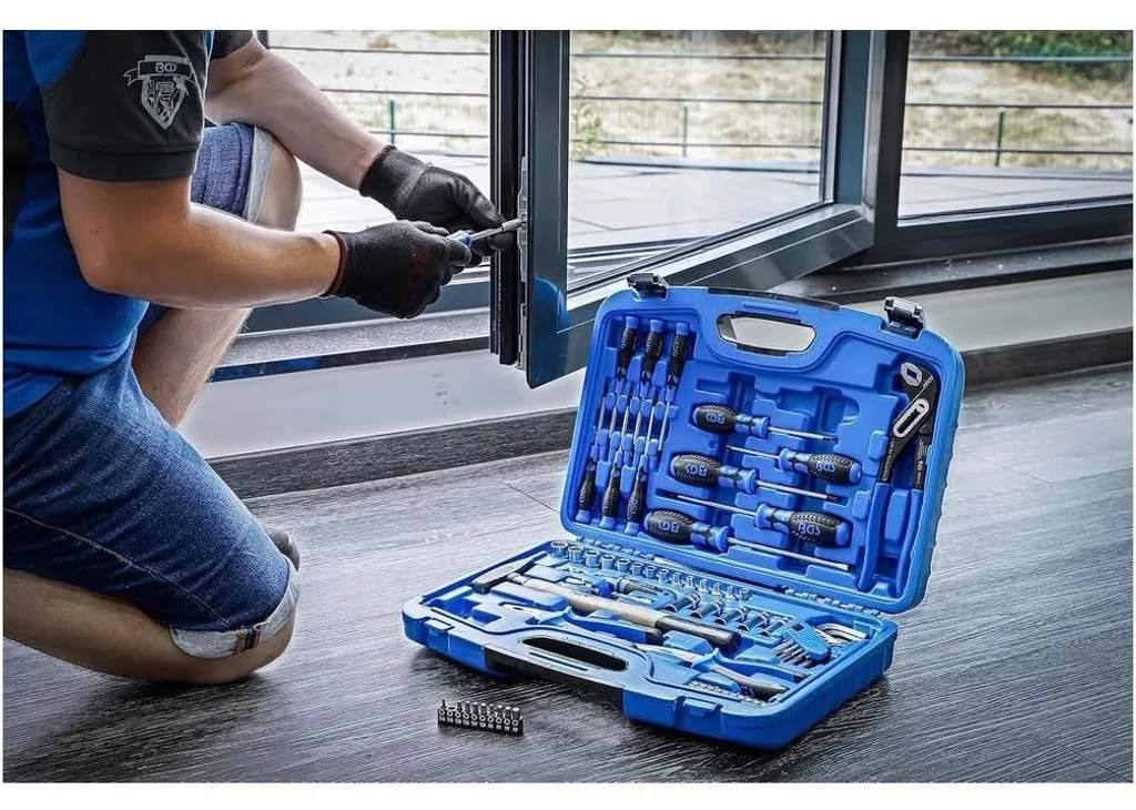 Mallette de Serrage 67 pcs en Acier Chrome-Vanadium - Coffret D-Work - 2