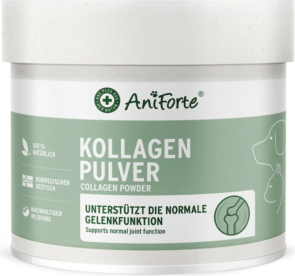 Soulager les articulations du chien avec AniForte CollaMove en poudre 250g