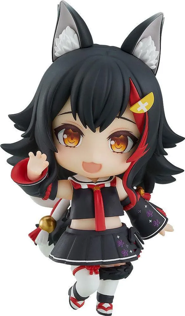 Nendoroid Ookami Mio Hololive figurine 10 cm avec accessoires amovibles