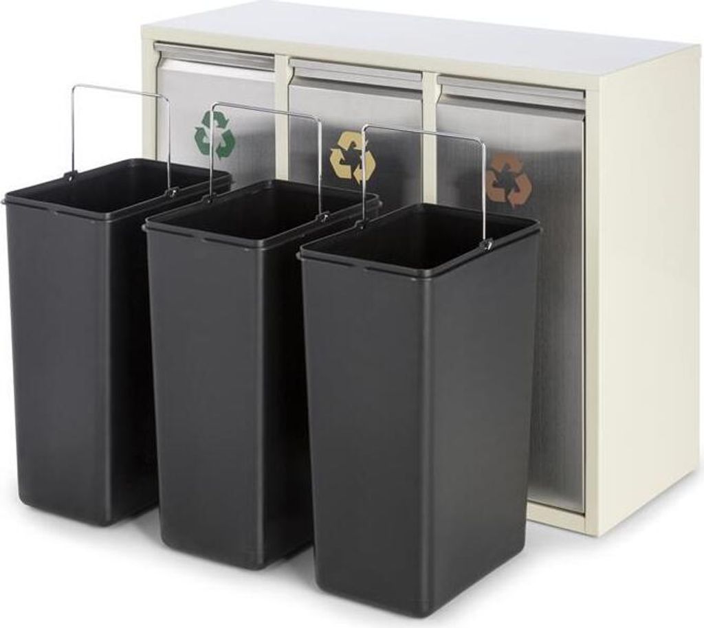 Klarstein Ordnungshütter 3, 45 l, krémově-béžový, box na Obrázek produktu 3