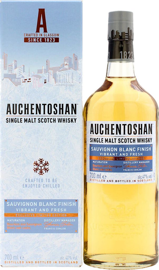 Auchentoshan Sauvignon Blanc + Box 700ml 47% Vol.