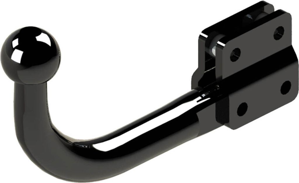 GDW 1928 Anhängerkupplung 1675kg Max für VW Caddy III Kombi (2KB, 2KJ, 2CB, 2CJ) Caddy III Kastenwagen (2KA, 2KH, 2CA, 2CH) CADDY IV Kombi (SAB, ...