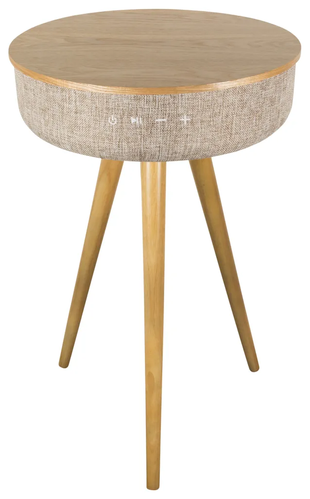 Table de Chevet Connectée avec Enceinte Bluetooth Salora AirTable 88W
