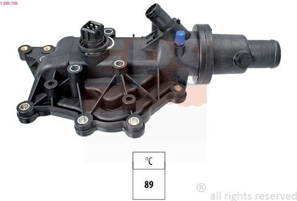 termostat RENAULT CLIO III MEGANE MODUS SCENIC