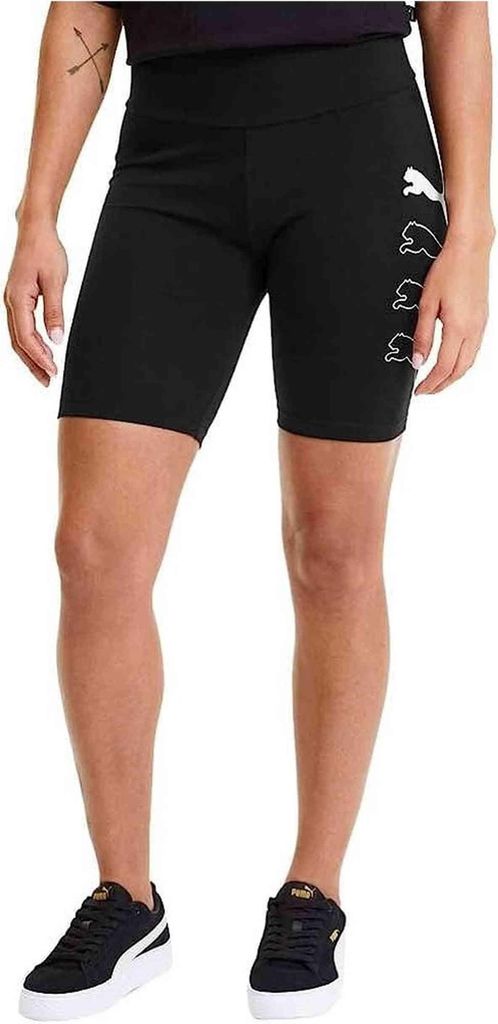 Puma Rebel 7 ́ ́ Kurze Leggings Schwarz XS Damen Schwarz XS