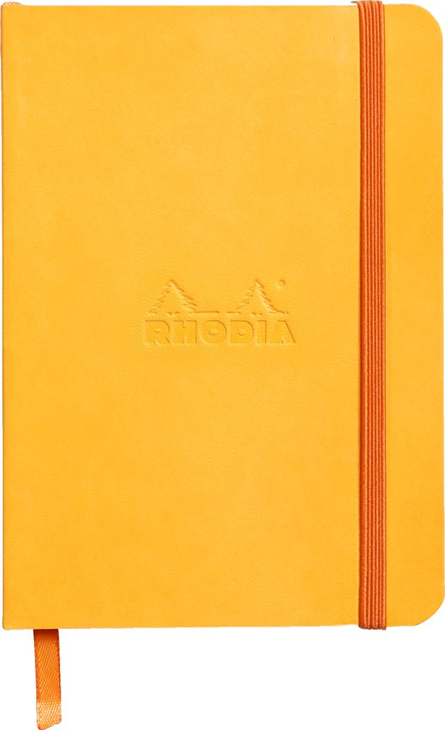 Rhodia Notizbuch A6 lin 72Bl gelb