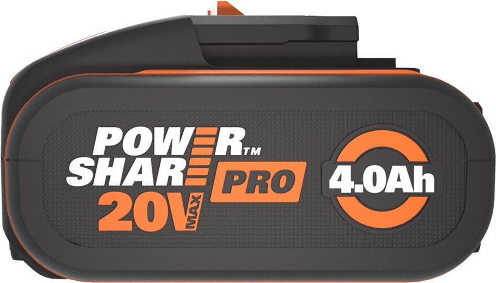 Worx Akku Pro 20V 4,0 Ah mit hoher Kapazität und Anzeige Produktbild 2