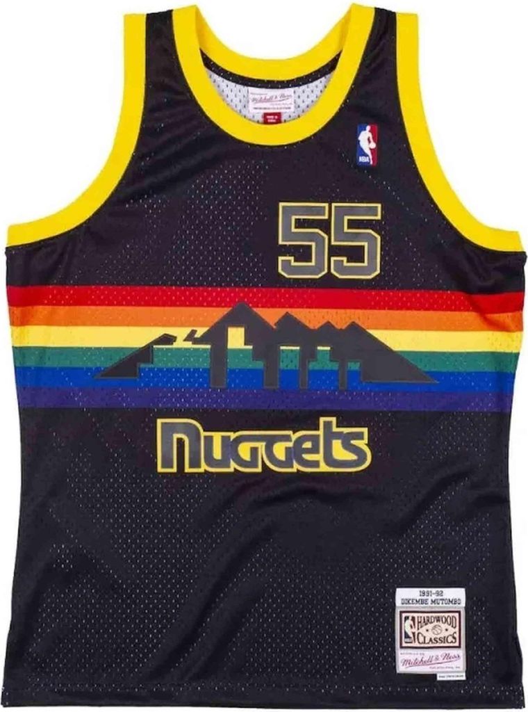 Trikot Mitchell & Ness SMJYCP19279-DNUBLCK91DMO für Herren