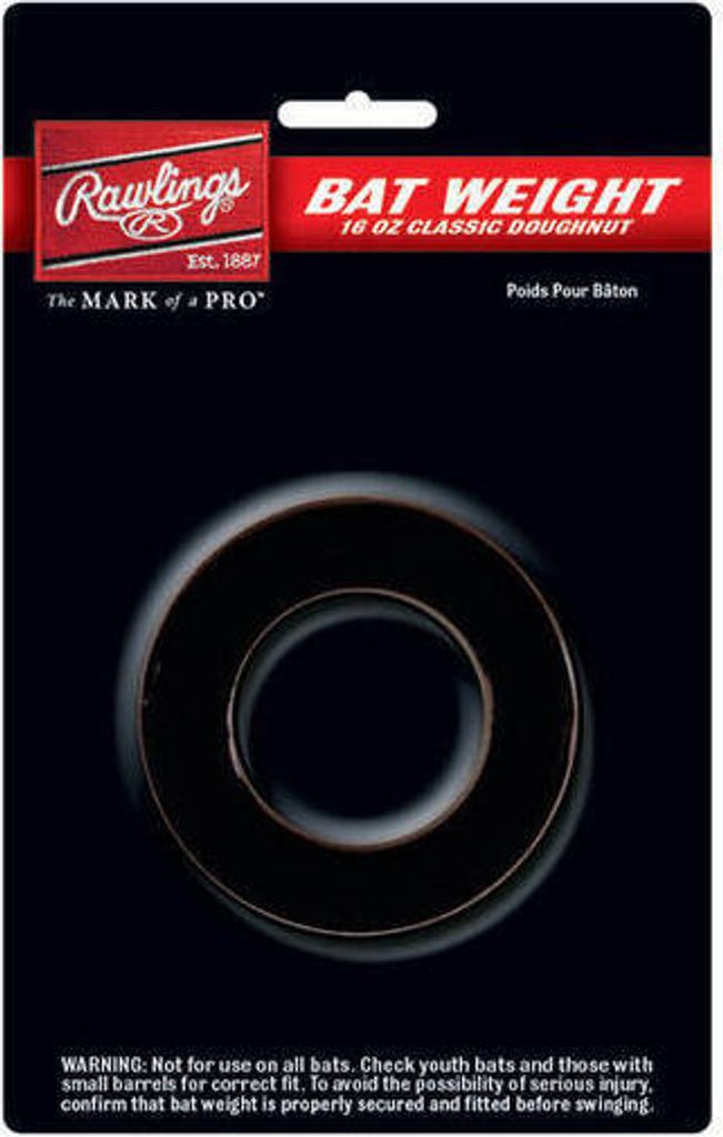 Rawlings 16 oz. Doughnut Fledermaus Gewicht Produktbild 