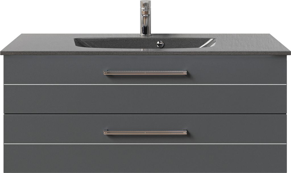 PELIPAL Serie 6025 SET-045-043 Waschtisch mit Unterschrank bestehend aus: Waschtisch, Waschtischunterschrank / 117cm